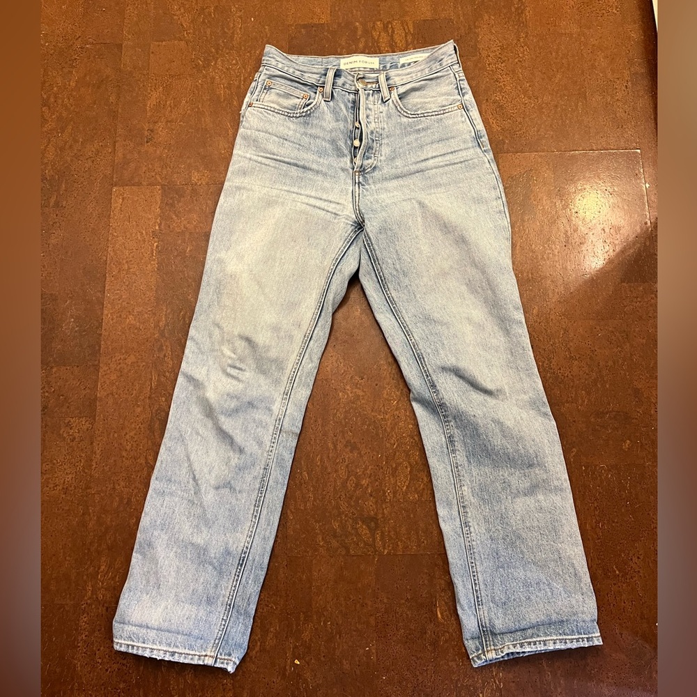 Denim Forum Joni High Rise Jeans Size 24